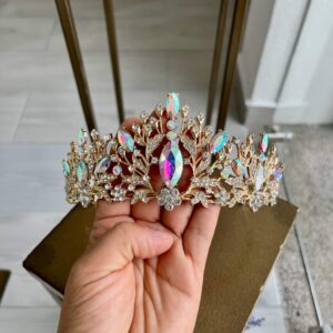 Corona Imperial Aurora – Cristales Iridiscentes