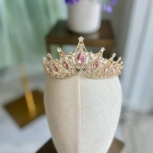 Corona Princesa Aurora – Cristales Elegantes